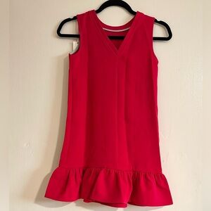 Vineyard Vines Girls Red Sleeveless Dress XL
